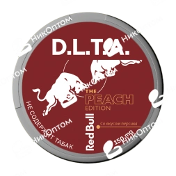D.L.T.A. - RED BULL - Персик (150mg)