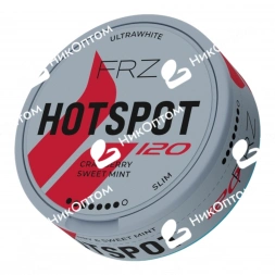 HOTSPOT - FRZ - CRANBERRY SWEET MINT - Клюква, Сладкая Мята (120mg)