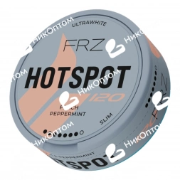 HOTSPOT - FRZ - PEACH PEPPERMINT - Персик, Перечная Мята (120mg)